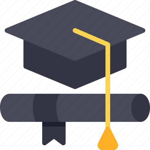 Certificate, degree, education, graduation, hat icon - Download on Iconfinder
