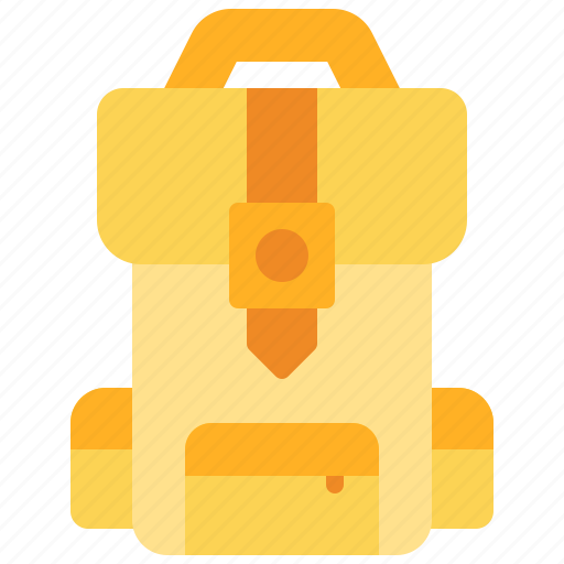 Backpack, bag, education, luggage, school icon - Download on Iconfinder