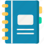 agenda, bookmark, notebook, book, address book, business, books 