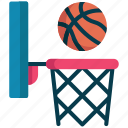 basketball, basket, hoop, ball sport, activity, game, backboard