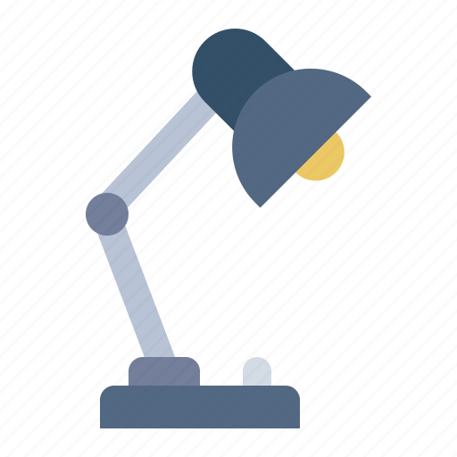 Desk, lamp, school, education, learning icon - Download on Iconfinder