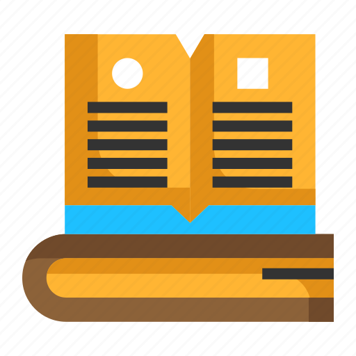 Books, education, learning, material, school, study icon - Download on Iconfinder
