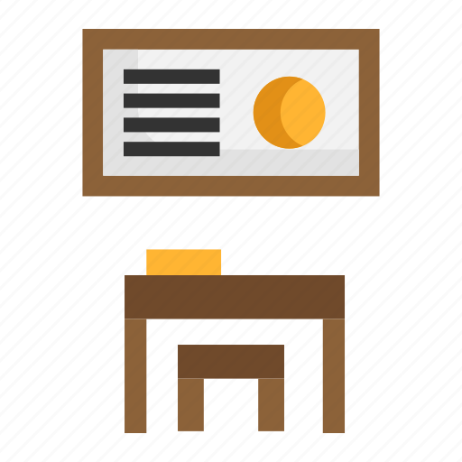 Blackboards, classrooms, desks, divisions icon - Download on Iconfinder