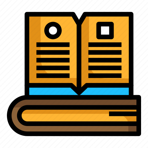Books, education, learning, material, school, study icon - Download on Iconfinder