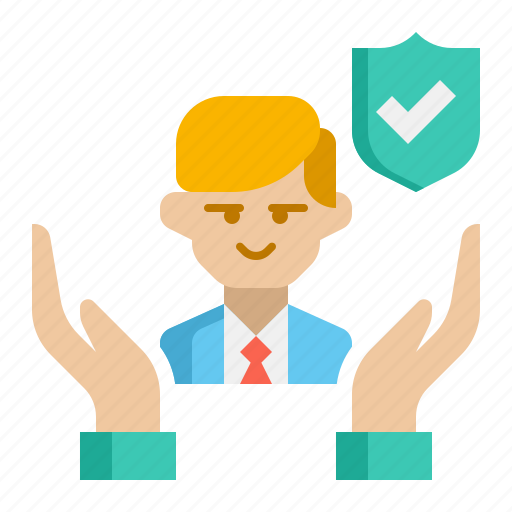 Protecting, students, people, safety icon - Download on Iconfinder