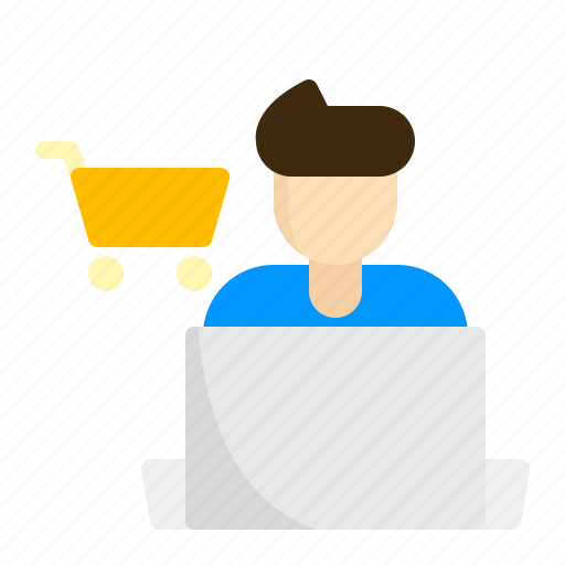 Profile, worker, employee, user, cart, buy, shopping icon - Download on Iconfinder