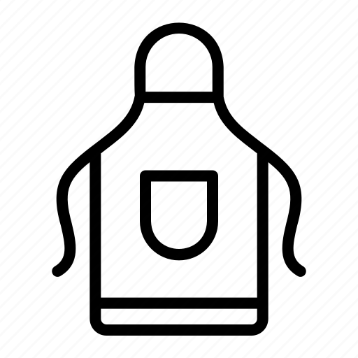 Apron, food, and, restaurant, accessory, protective, protection icon - Download on Iconfinder