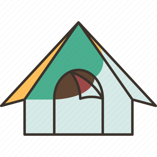 Tent, camping, shelter, hiking, adventure icon - Download on Iconfinder
