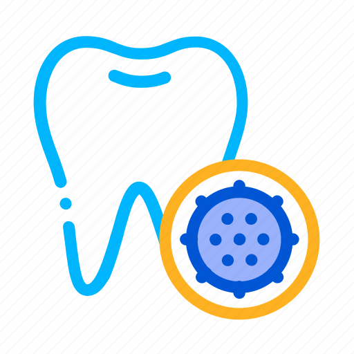 Bacteria, germ, tooth icon - Download on Iconfinder