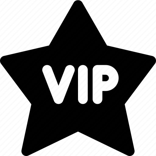 Vip, star, label, badge icon - Download on Iconfinder