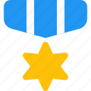 david, star, medal, honor, badge