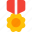 medal, honor, badge, emblem 