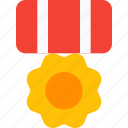 medal, honor, badge, emblem
