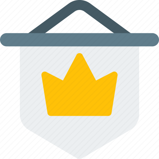 Kingdom, medal, flag, crown, badge icon - Download on Iconfinder