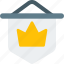 kingdom, medal, flag, crown, badge 