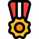 medal, honor, badge, emblem
