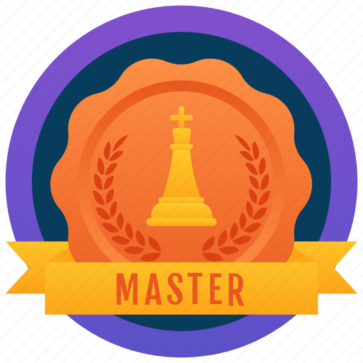Achievement, marker, master badge, medallion, reward, stamp, token icon - Download on Iconfinder