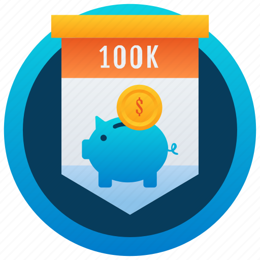 Achievement, bank badge, marker, medallion, reward, stamp, token icon - Download on Iconfinder