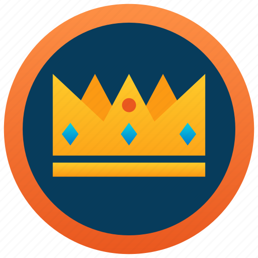 Crown, golden crown, ornamented crown, prince crown, ruby crown icon - Download on Iconfinder