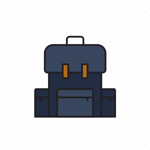 Bag, blue, ransel, business, finance, marketing, money icon - Download on Iconfinder
