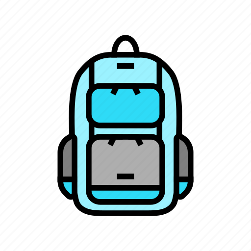 Backpack, rucksack, bag, carry, products, goods icon - Download on Iconfinder