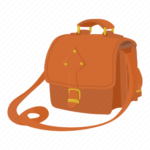 Bag, brown, cartoon, delivering, delivery, post, postman icon - Download on Iconfinder