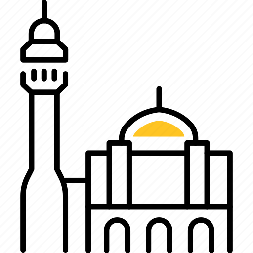 Bahrain, landmark, mosque, muslim, building icon - Download on Iconfinder