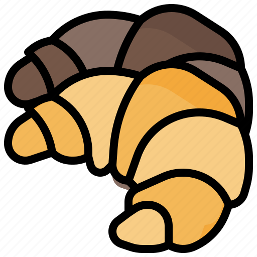 Croissant, bread, bakery, baked, food, restaurant icon - Download on Iconfinder