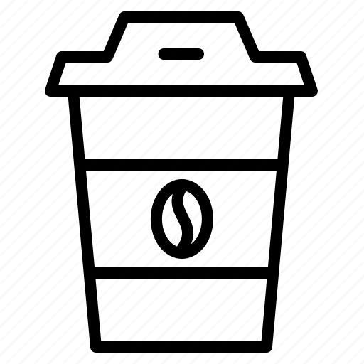 Coffee, food, coffee breaks, coffee shop, drink, paper cup, take away icon - Download on Iconfinder