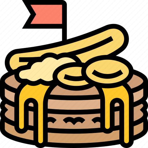 Cake, banana, bread, bakery, pastry icon - Download on Iconfinder