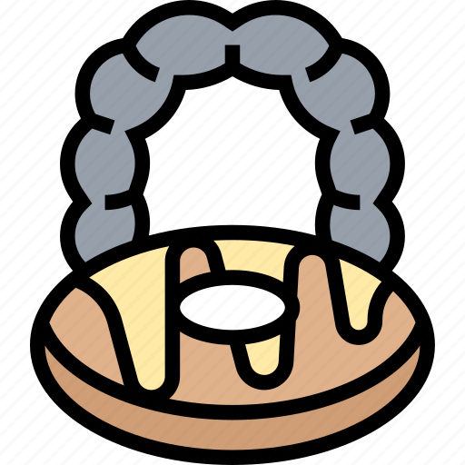 Donut, pastry, bakery, snack, sweet icon - Download on Iconfinder