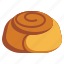 cinnamon, roll, food, and, restaurant, condiment, spice 
