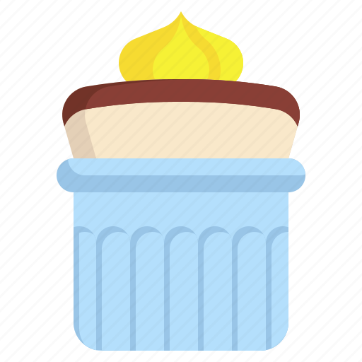 Souffle, food, and, restaurant, dish, frozen, french icon - Download on Iconfinder