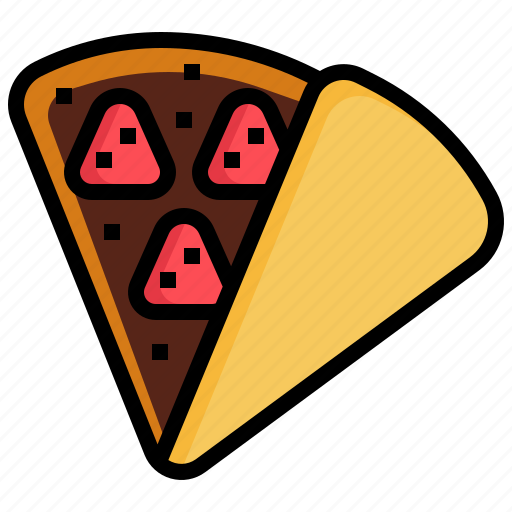 Crepe, sweet, food, fruit, and, restaurant icon - Download on Iconfinder