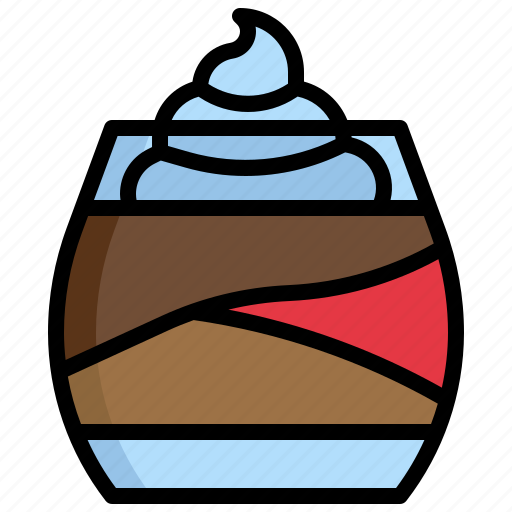 Mousse, chocolate, gastronomy, food, and, restaurant, sweet icon - Download on Iconfinder