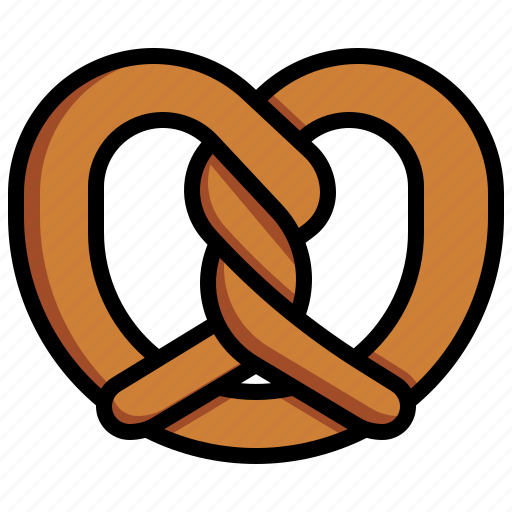 Pretzel, gastronomy, pastry, nutrition, food, and, restaurant icon - Download on Iconfinder