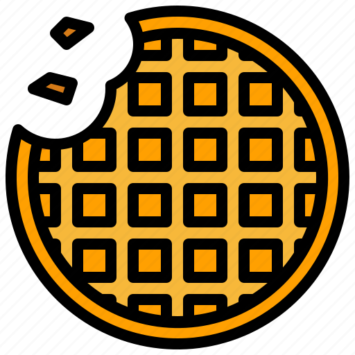 Sweet, waffles, dessert, food, and, restaurant, bakery icon - Download on Iconfinder