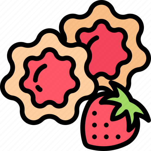 Cookies, jam, bakery, pastries, food icon - Download on Iconfinder