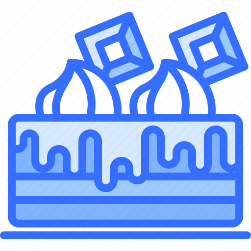 Cake, chocolate, bakery, pastries, food icon - Download on Iconfinder