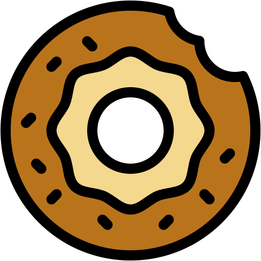 Donut, food, and, restaurant, baker, dessert icon - Free download