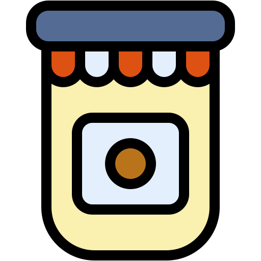 Jam, food, and, restaurant, conserve, container, jar icon - Free download