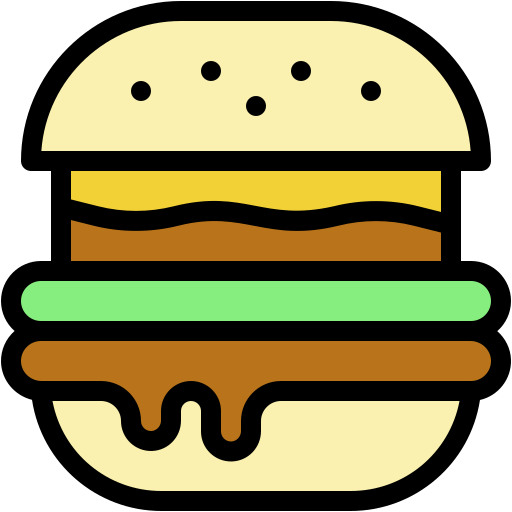 Hamburger, food, hamburgers, and, restaurant, salad icon - Free download