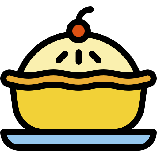 Pie, cake, food, and, restaurant, dessert, bakery icon - Free download