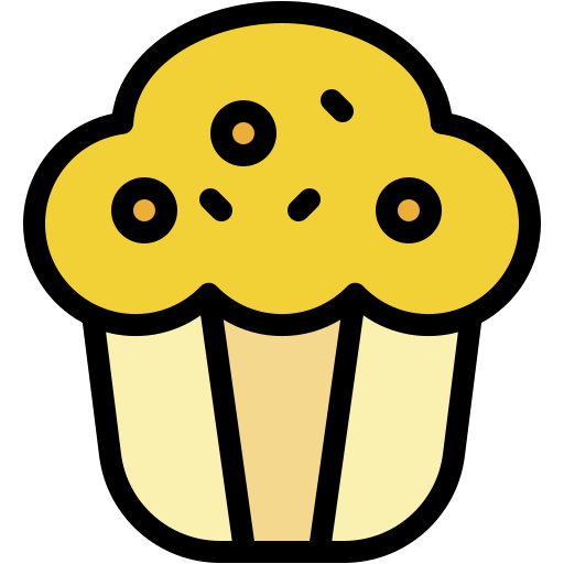 Cupcake, food, and, restaurant, baked, dessert icon - Free download