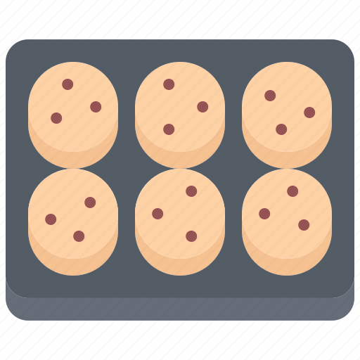 Baker, bakery, bakeshop, baking, cookie, food, tray icon - Download on Iconfinder