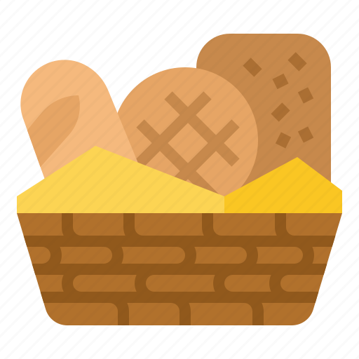 Bake, bakery, basket, bread icon - Download on Iconfinder