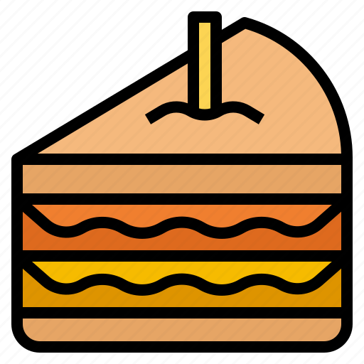 Bread, food, lunch, meal, sandwich icon - Download on Iconfinder
