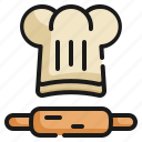 baked, hat, dessert, chef, shop, shopping, store, bakery icon