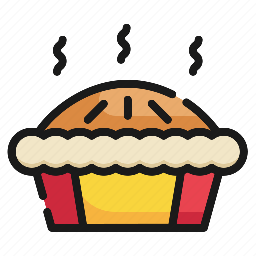 Baked, pie, dessert, sweet, food, bakery icon icon - Download on Iconfinder