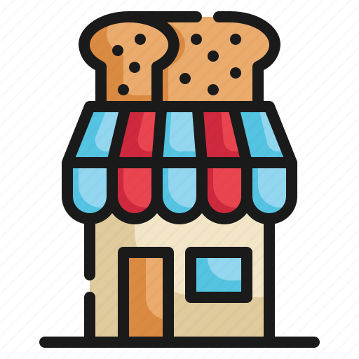 Shop, bread, baked, dessert, shopping, store, bakery icon icon - Download on Iconfinder